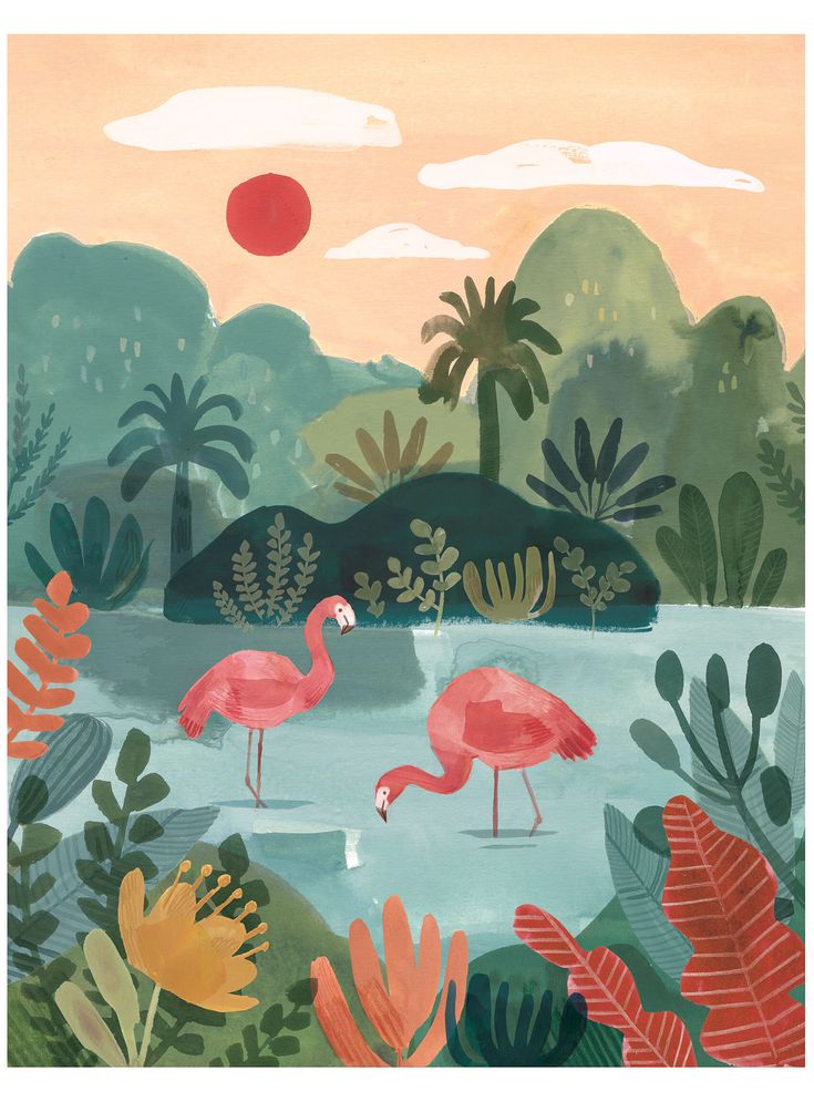 Somewhere in the Bahamas — Paint by Numbers Kit (12x16 inches)