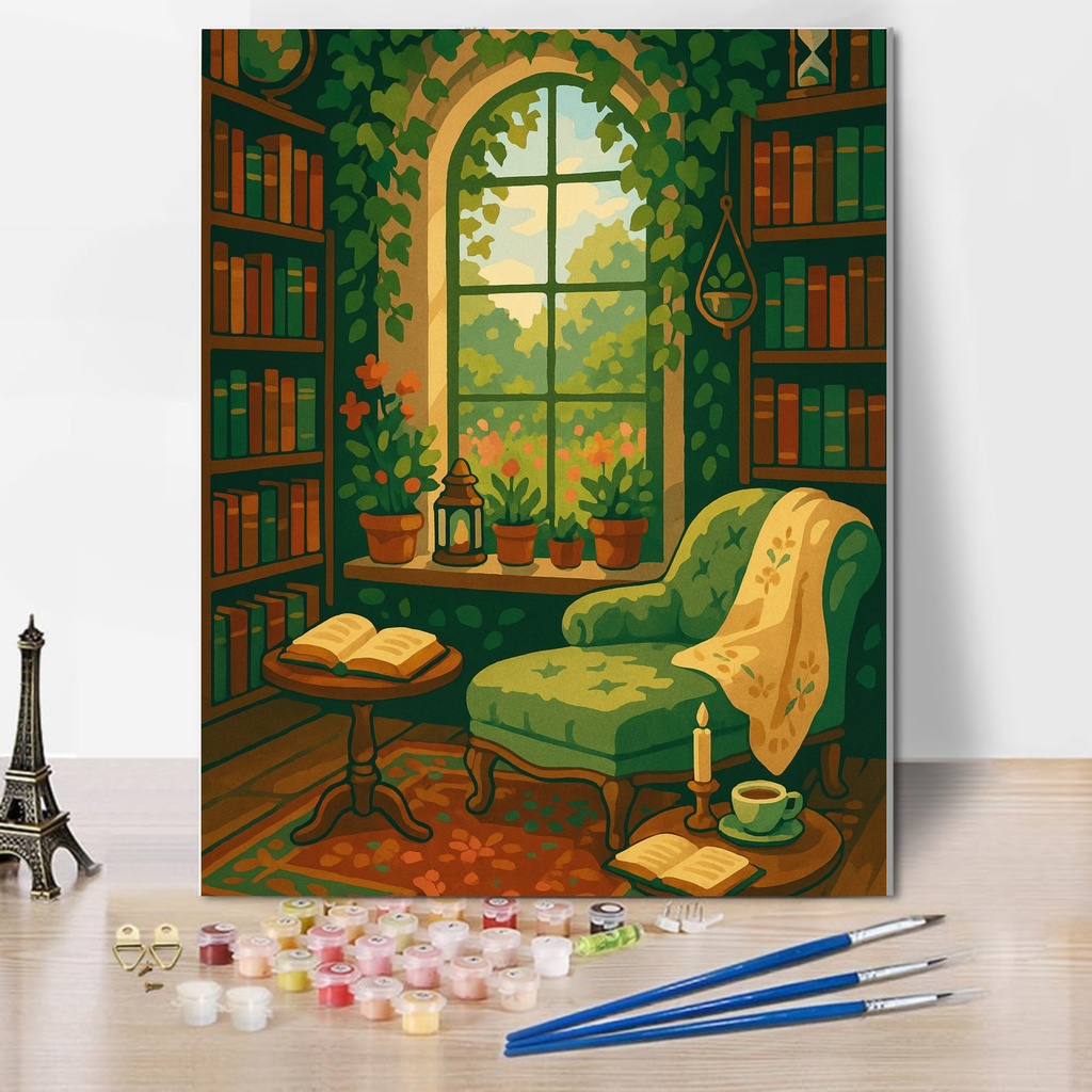 Between the Lines - Paint by Numbers Kit (12x16 inches)