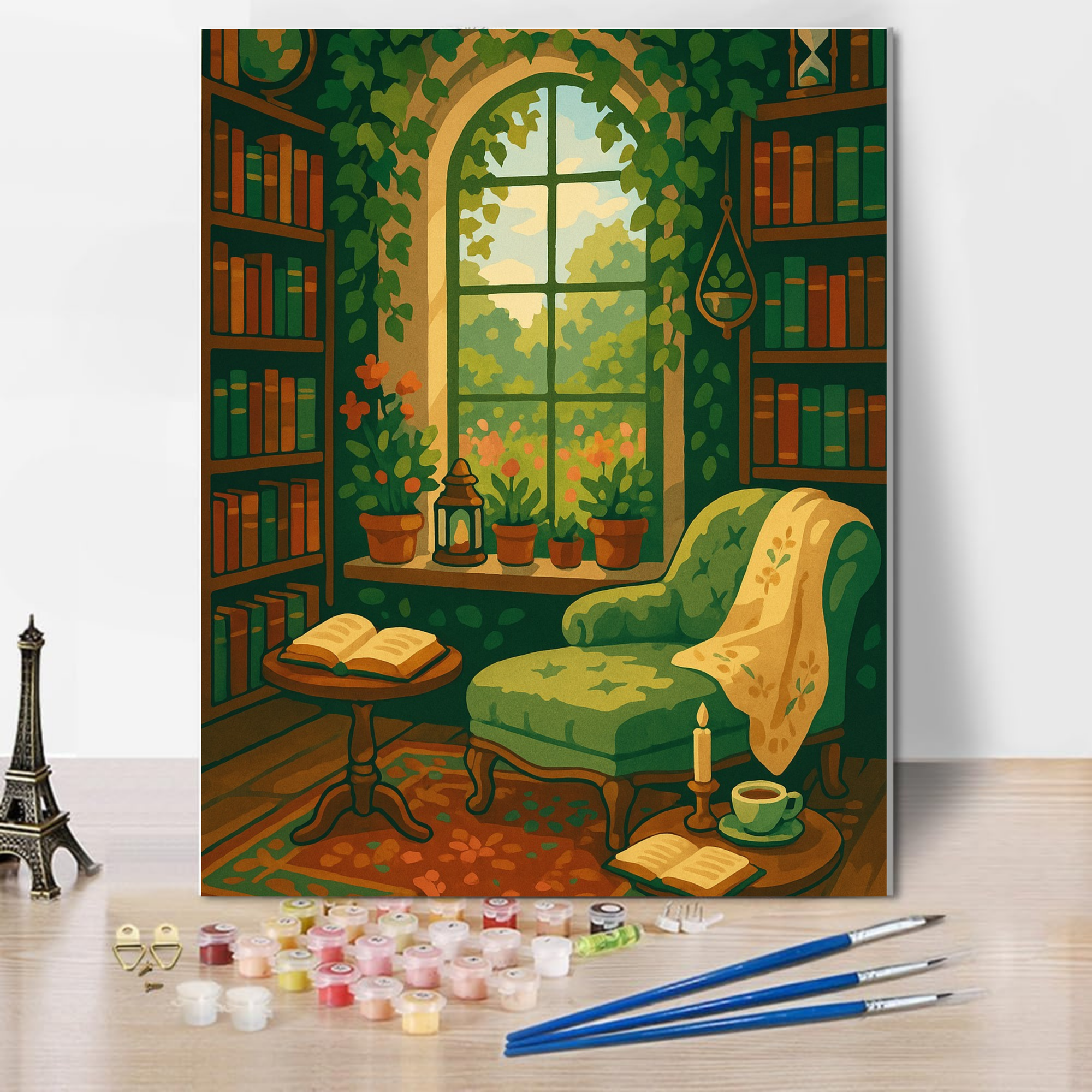 Between the Lines - Paint by Numbers Kit (12x16 inches)