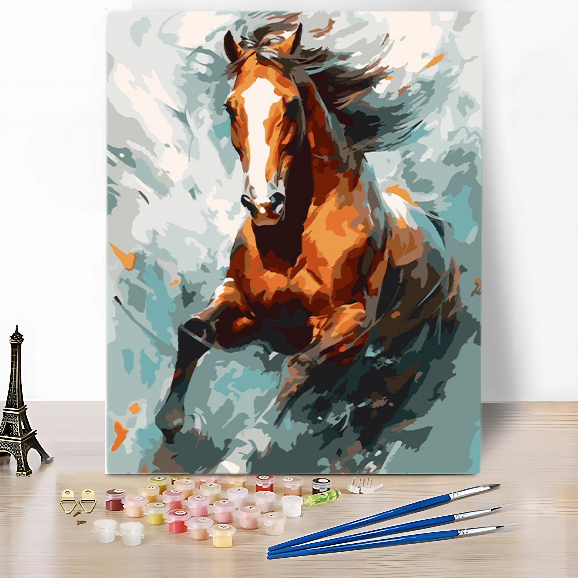 Heart of Thunder – Paint by Numbers Kit (12x16 inches)