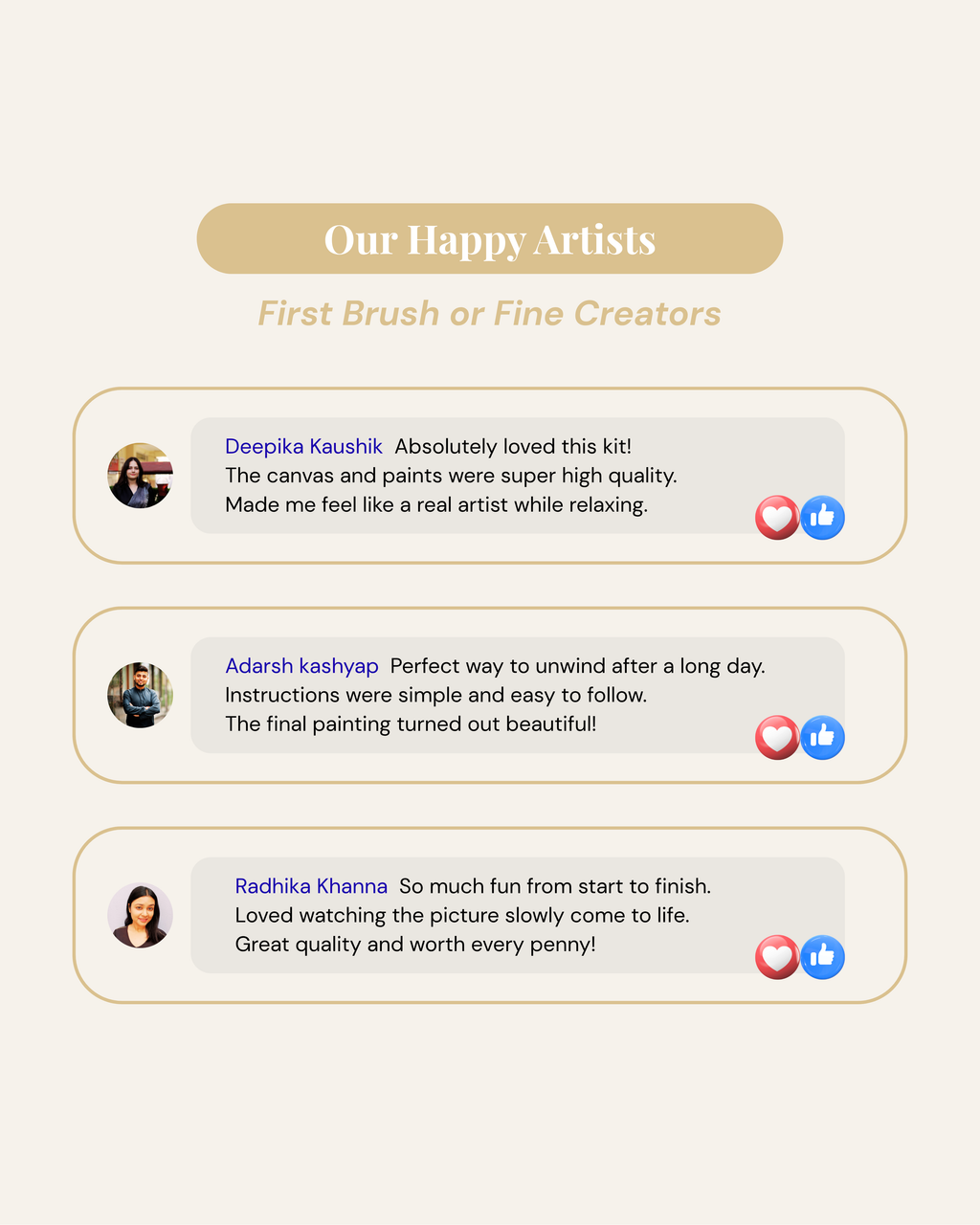 Buddha’s Quiet Hour - Paint by Numbers (8x8 inches)