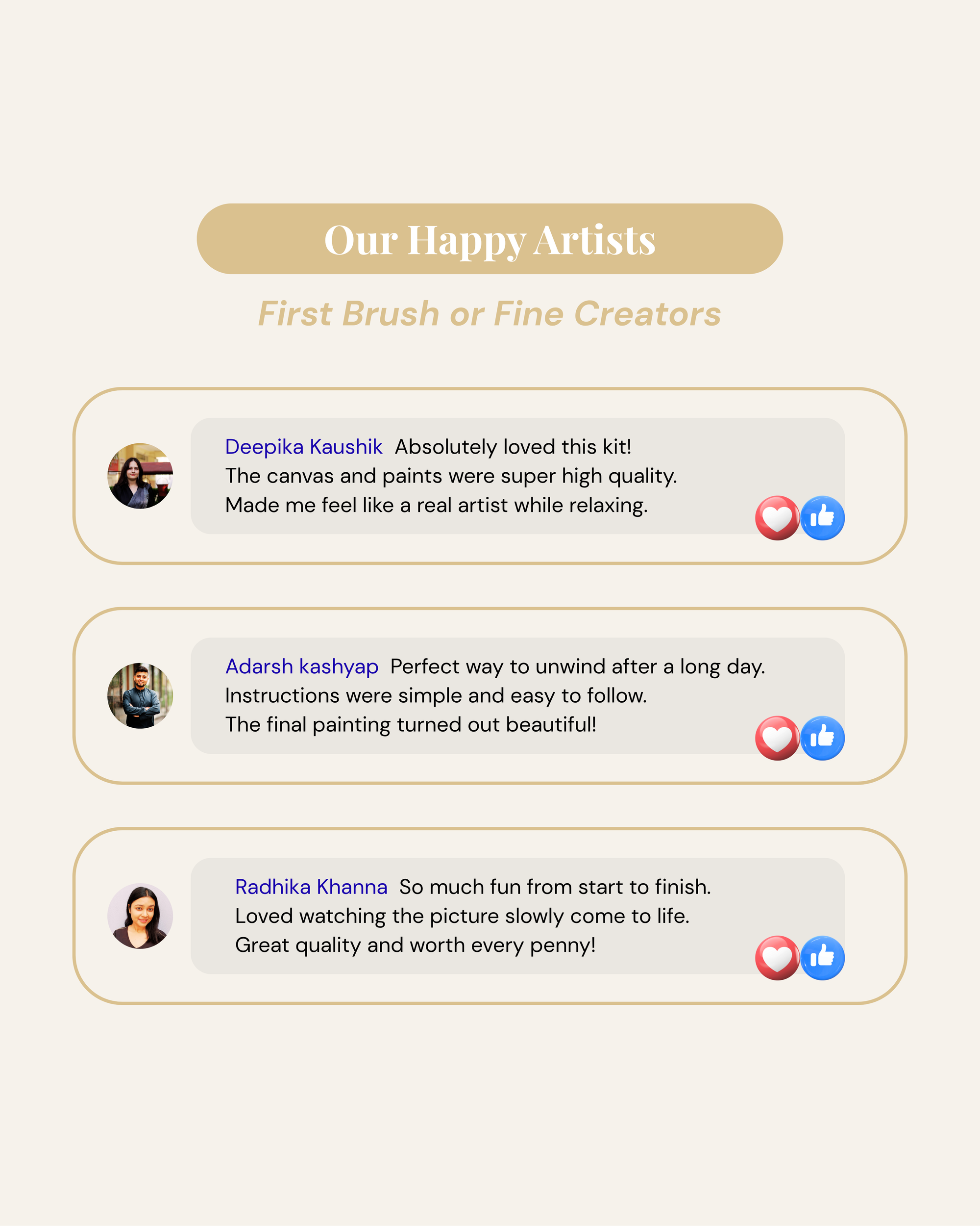 Buddha’s Quiet Hour - Paint by Numbers (8x8 inches)