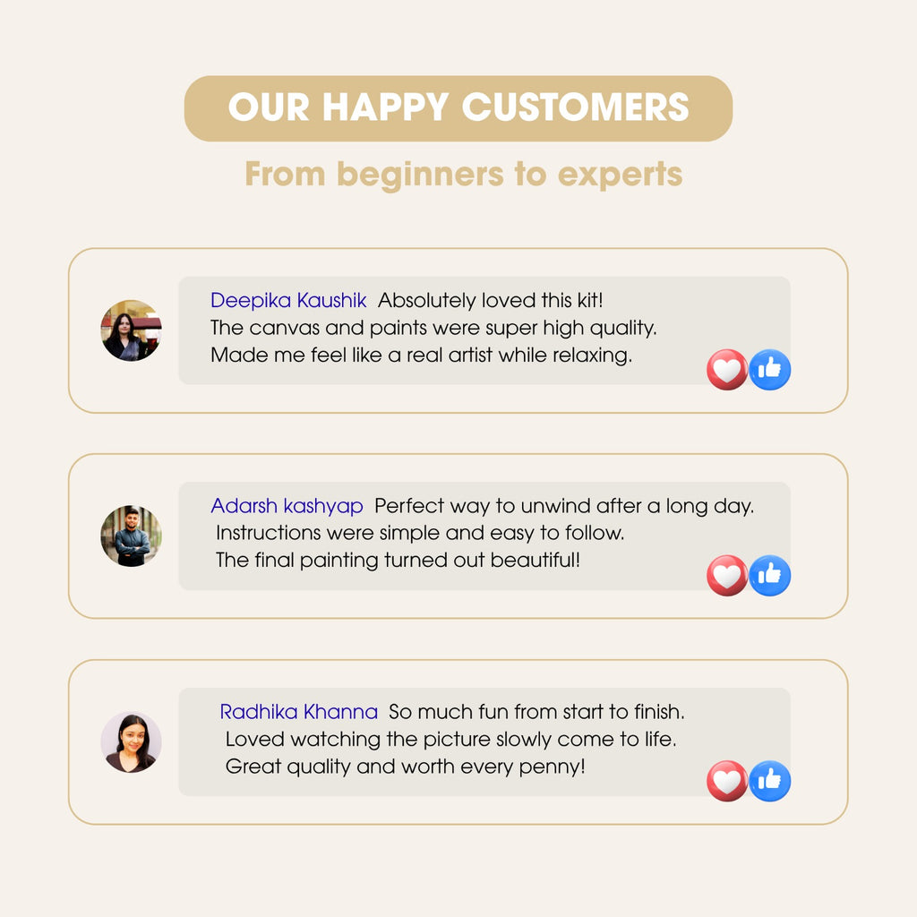 Echoes of Jaipur - Paint by Numbers (8x8 inches)